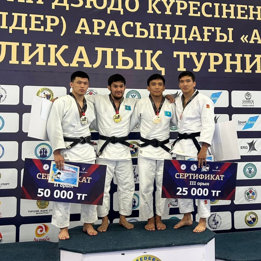 МИРАС ИСАБАЕВ — БРОНЗОВЫЙ ПРИЗЁР РЕСПУБЛИКАНСКОГО ТУРНИРА ПО ДЗЮДО «ALIA OPEN»!