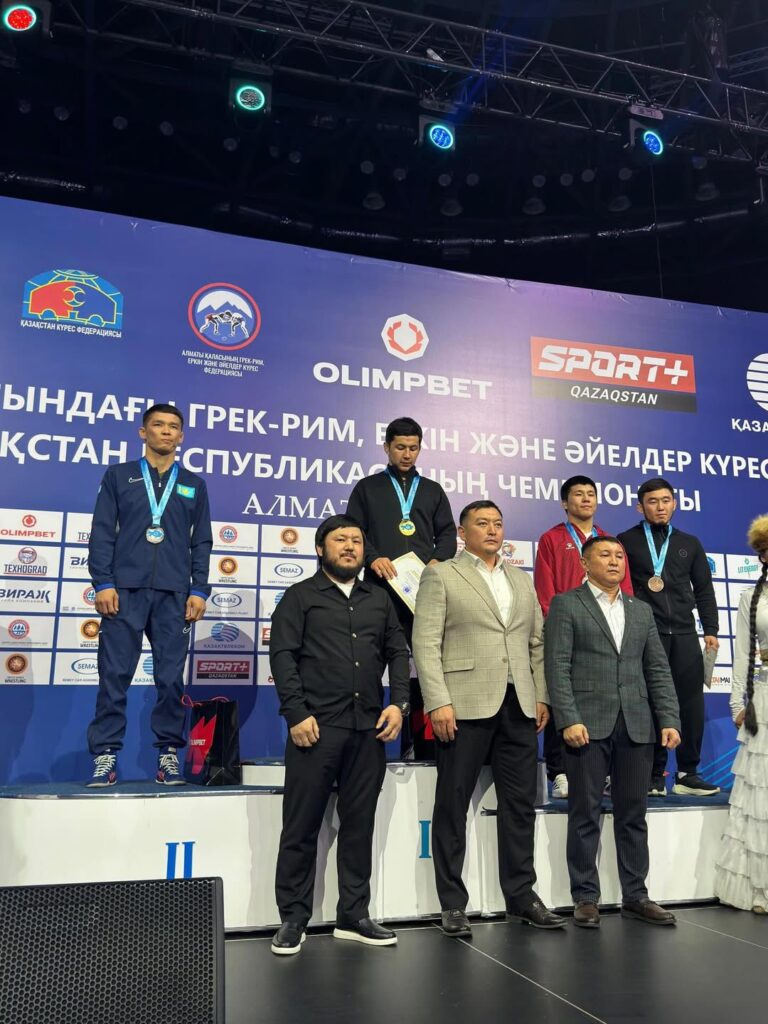 В АЛМАТЫ ПРОХОДИТ ЧЕМПИОНАТ КАЗАХСТАНА ПО ВИДАМ БОРЬБЫ 🇰🇿🤼‍♂️